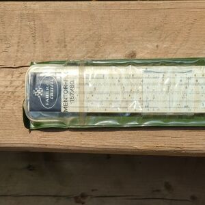 Vintage Slide Ruler "Mentor-Fix 157/80"